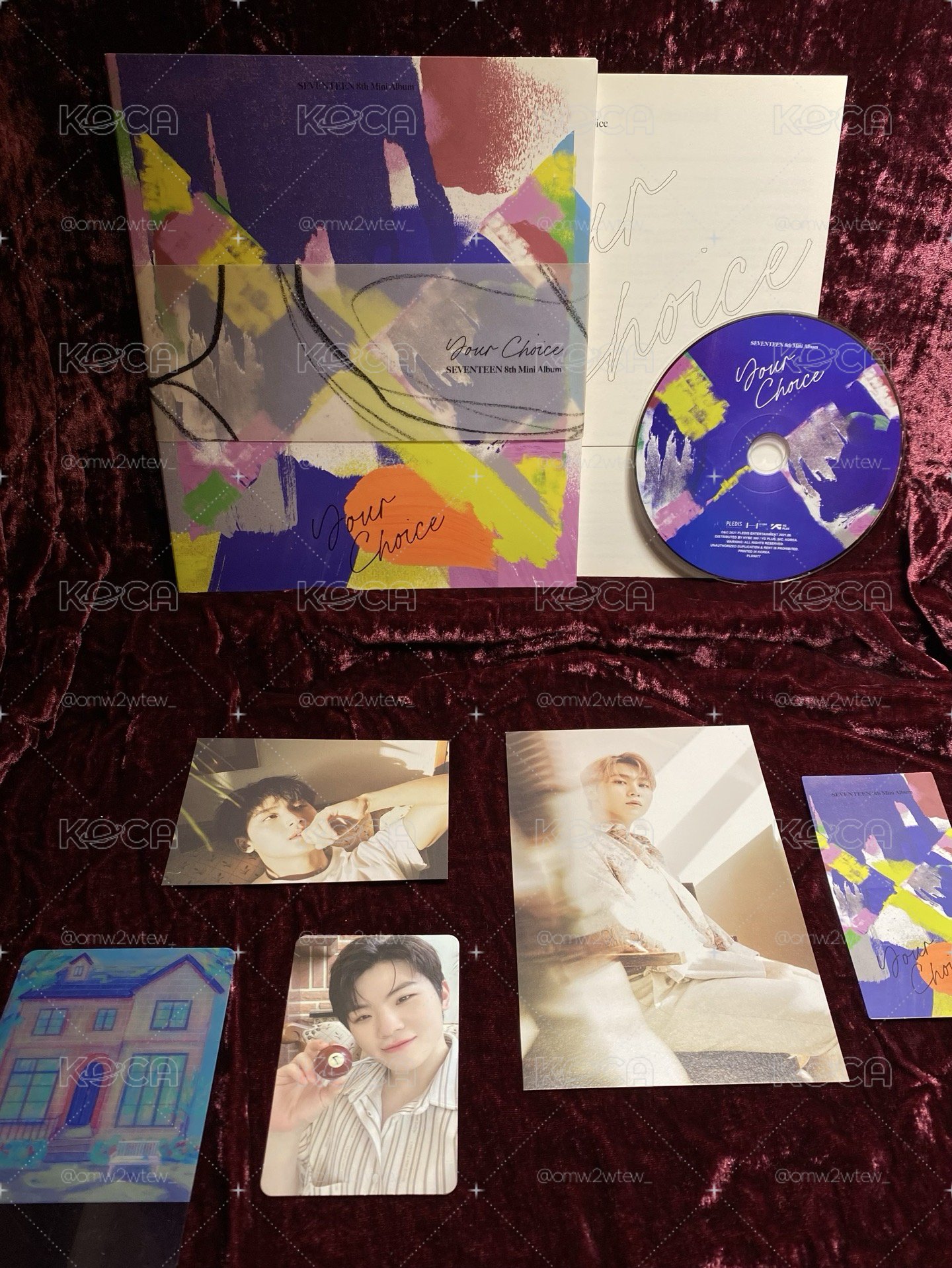 ⎝SEVENTEEN⎞降價售🥊8th Mini Album 'Your Choice' BESIDE Ver. 近全專