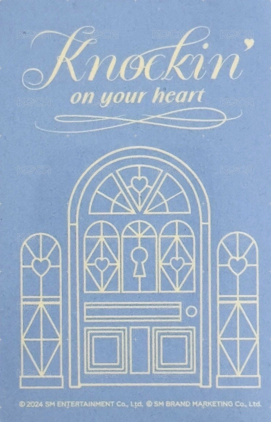 白色情人節 周邊卡 帽子卡 背面