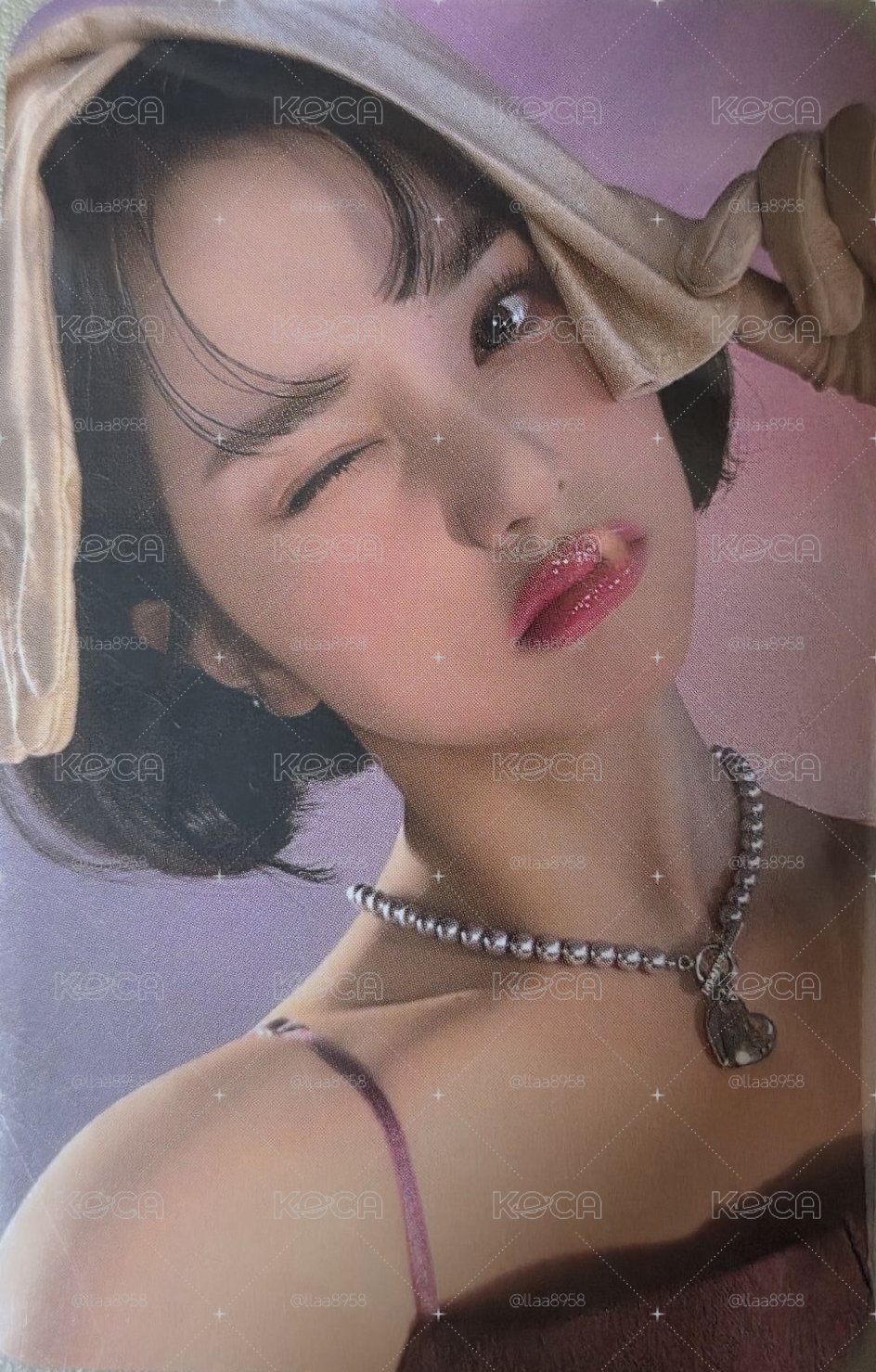 Viviz Eunha 銀河 peach c代言卡