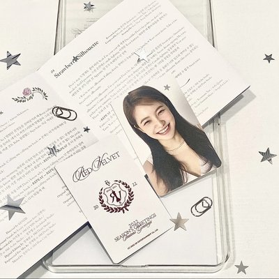 Red velvet 2022年曆後續 Irene 瑟琪 Wendy yeri