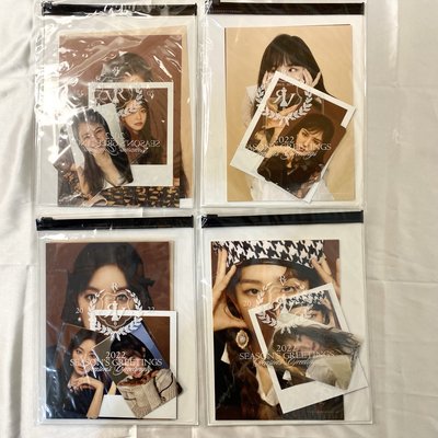 Red velvet 2022年曆後續 Irene 瑟琪 Wendy yeri