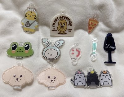 成員自製 鑰匙圈吊飾 