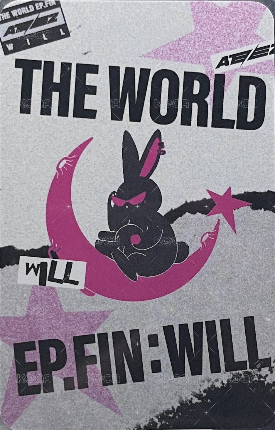 WILL 快閃店 MITO化妝包 周邊卡  背面