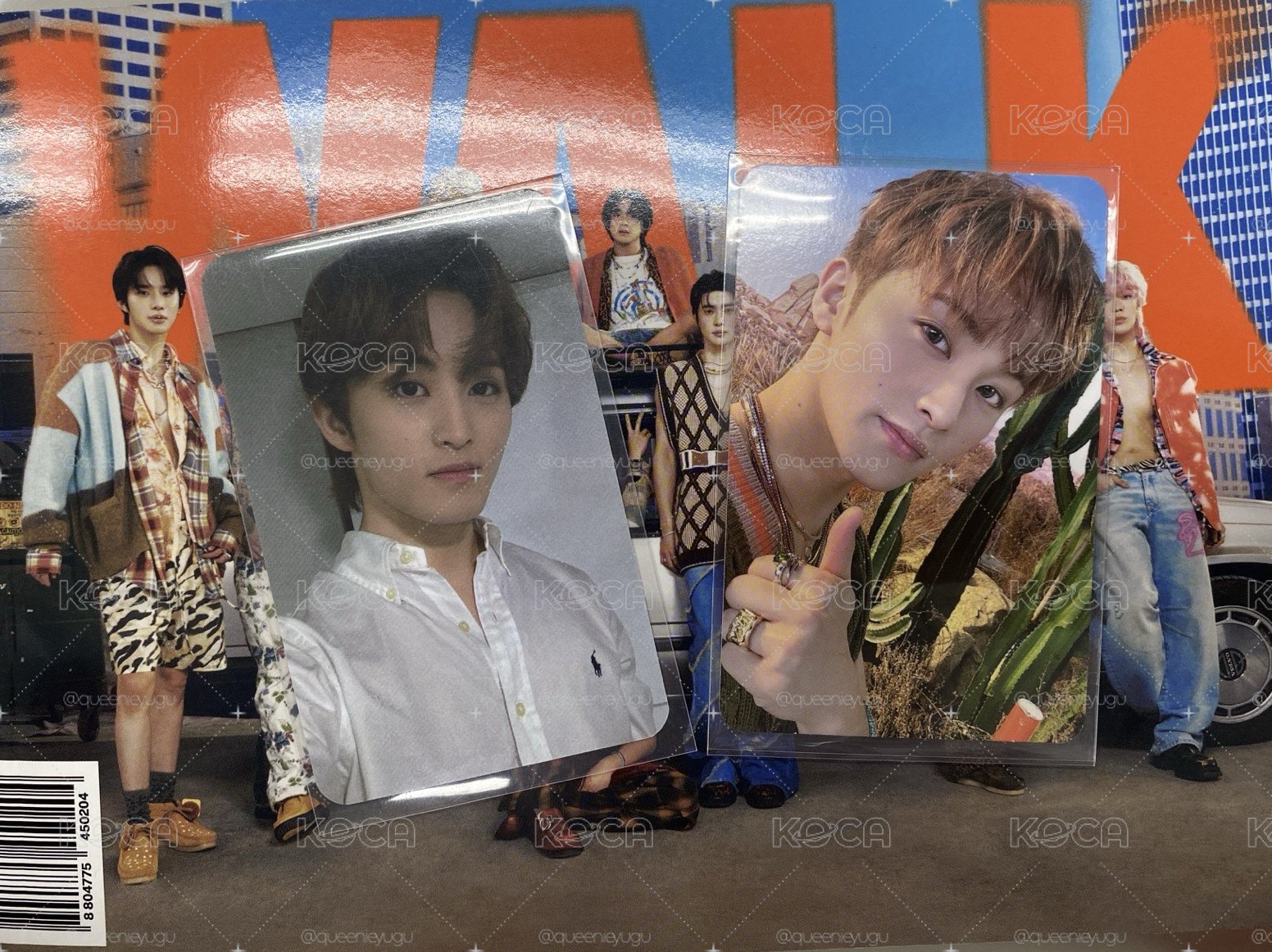 NCT127 walk walk ver. 已拆專 海報 明信片 專卡 台北簽售卡 金道英 Mark