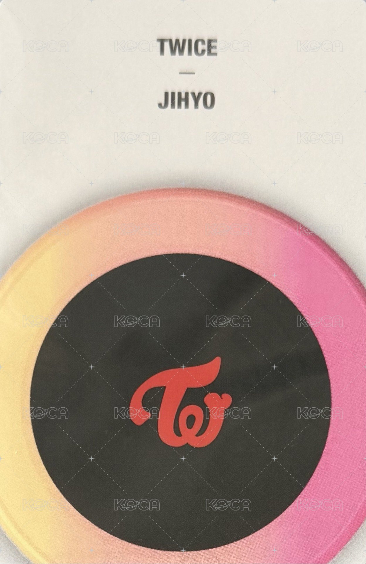 六週年 周邊卡 消毒器小卡 背面