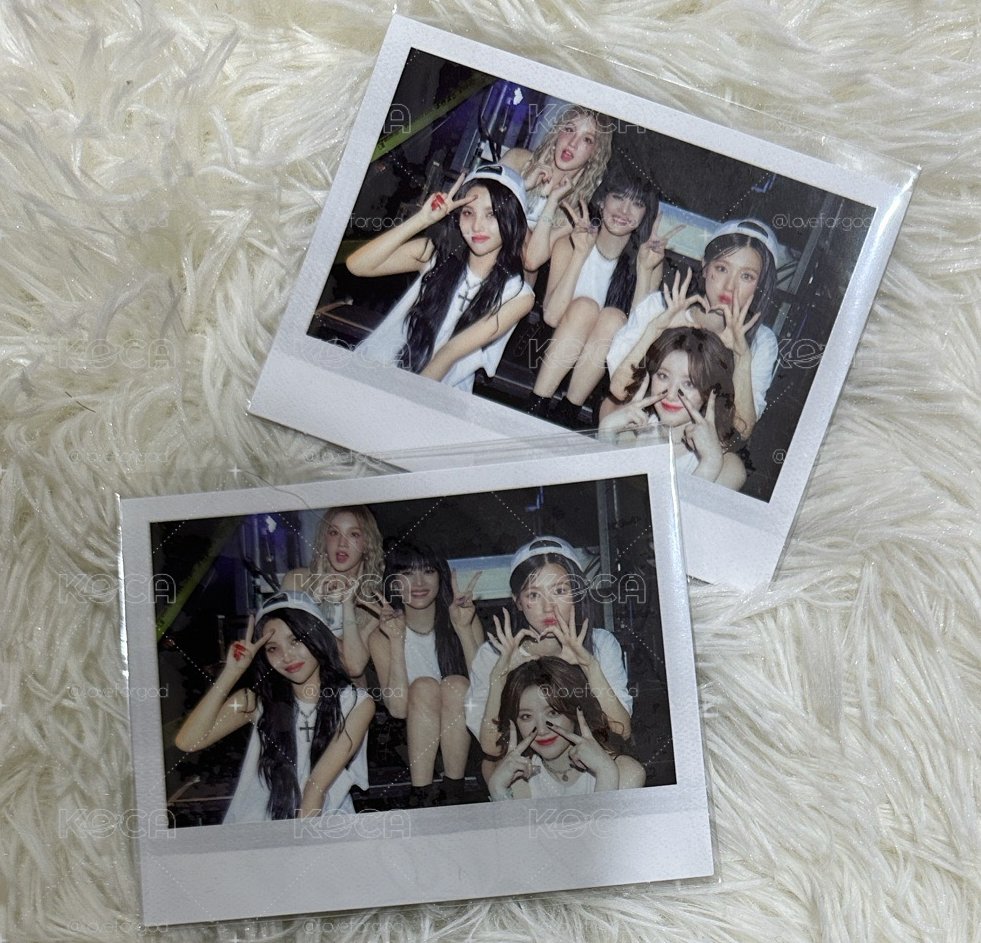 I-DLE 2023世巡DVD特典拍立得