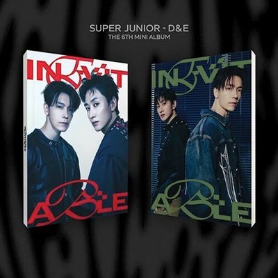默認廠損 SUPER JUNIOR D&E 6th mini album INEVITABLE 售全專
