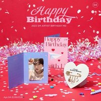 2023 SM ARTIST BIRTHDAY sm 別針襟章 銀赫 2023 生日別針