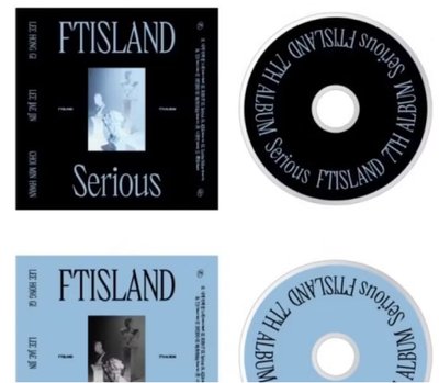 FTIsland-第七張正規專輯[Serious]壓克力杯墊（黑）