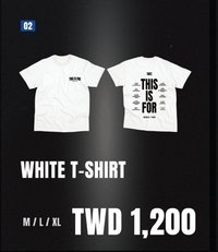 六巡 T恤 白色 T-SHIRT 台北場週