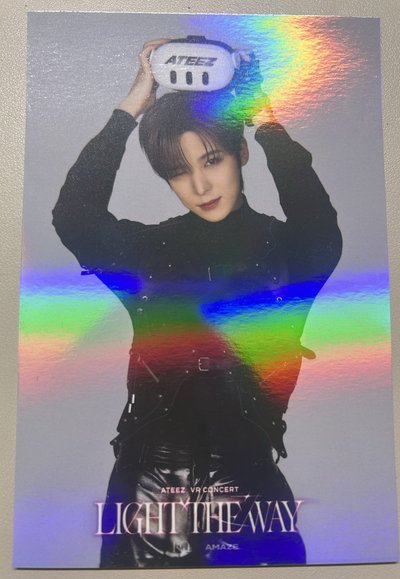 潤浩 VR 香港限定雷射明信片