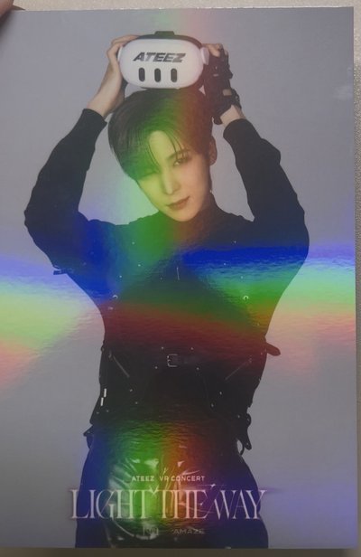 潤浩 VR 香港限定雷射明信片