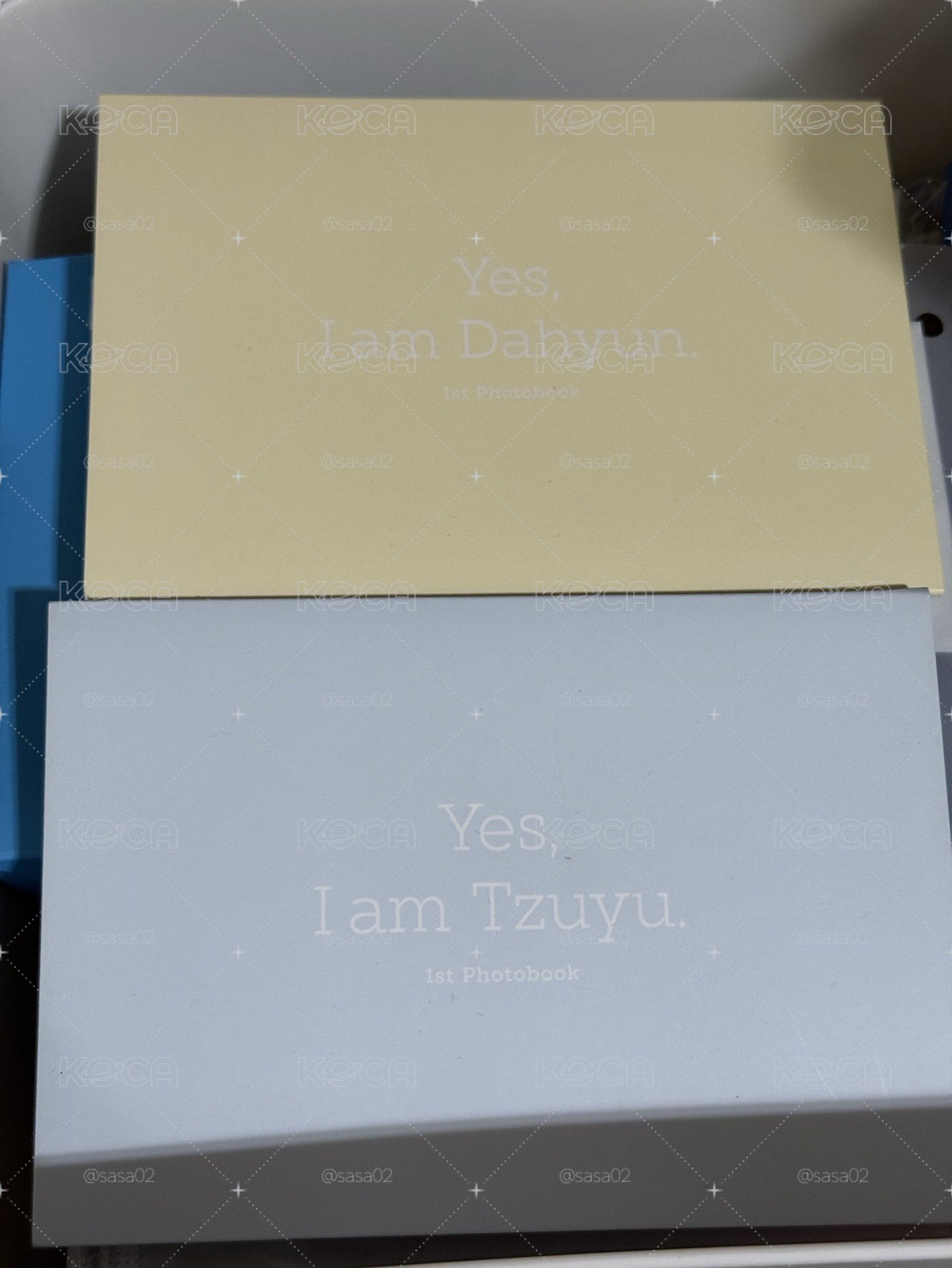 TWICE Yes I am 明信片 多賢 子瑜