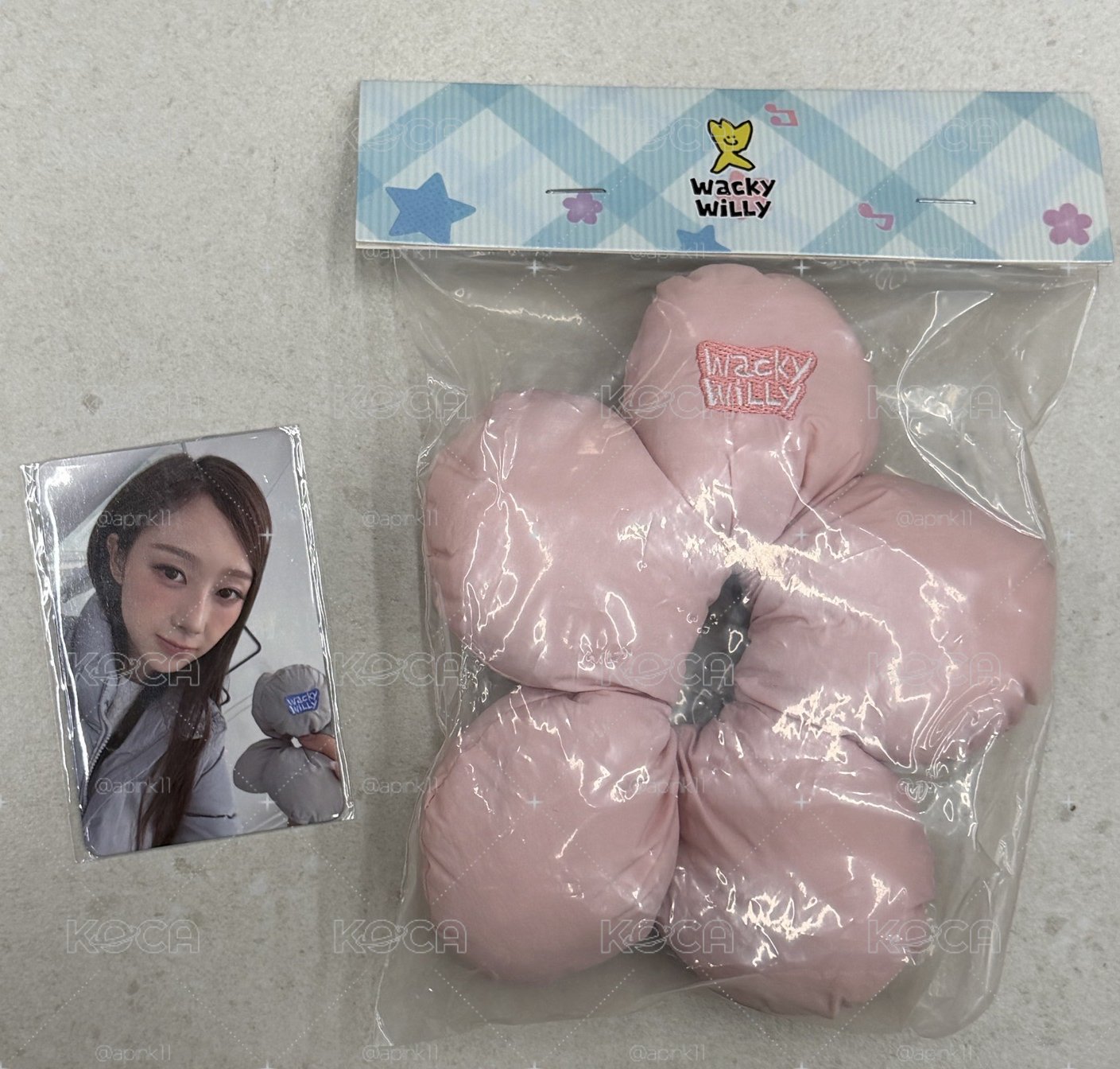 aespa- GISELLE Wacky Willy小卡,髮圈