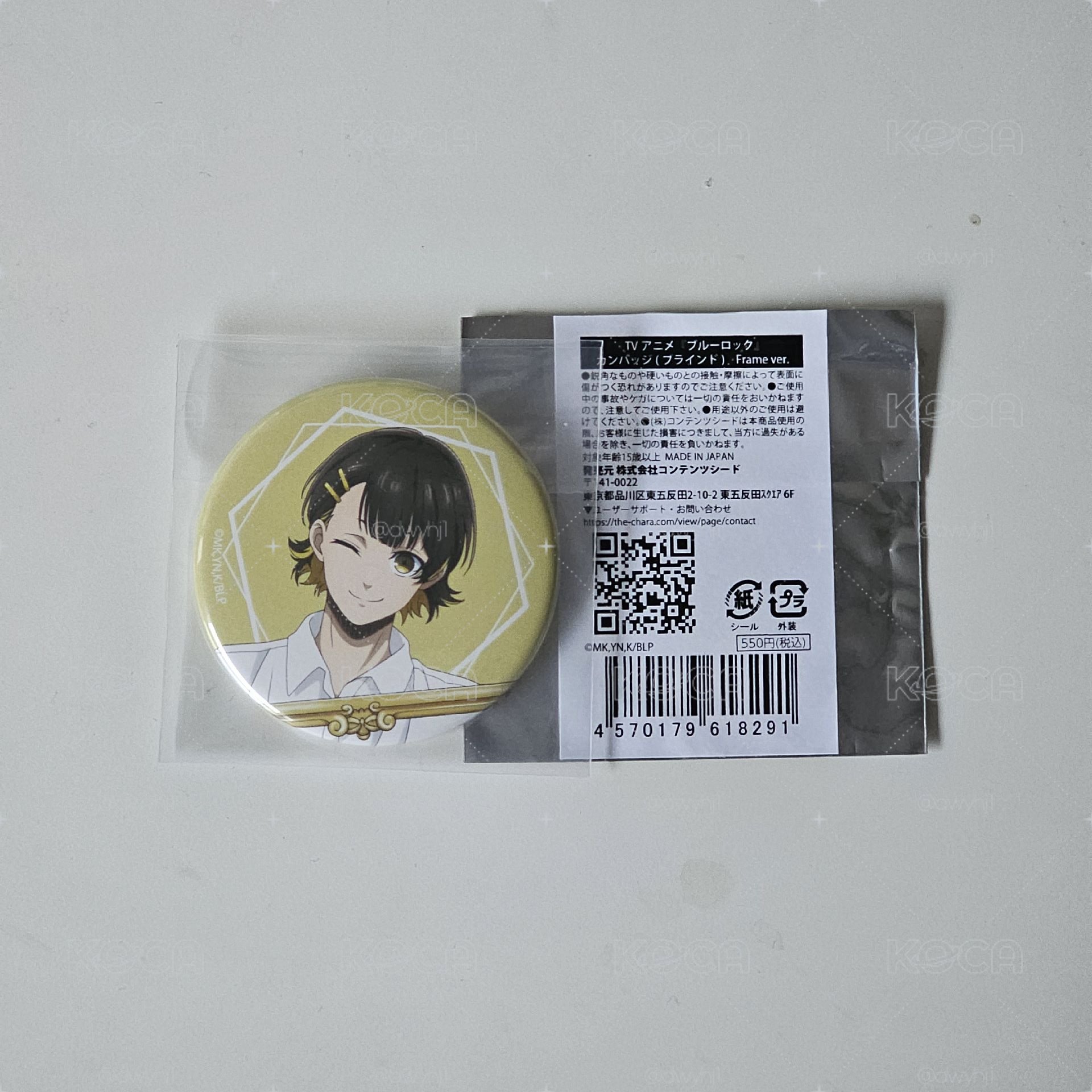 畫框系列 蜂樂徽章