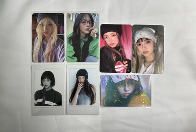 Newjeans wvs專輯卡 特典卡 am 日咖 包卡