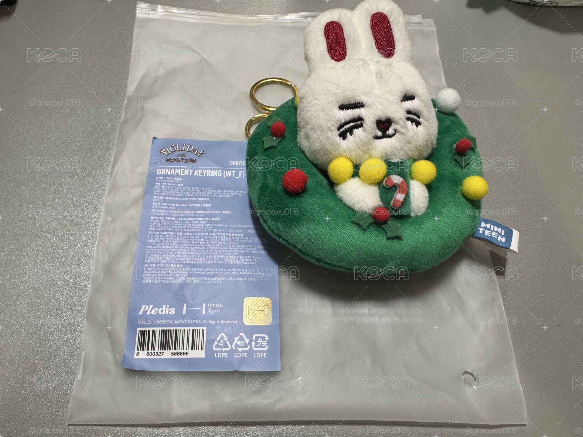 喆聖誕圈娃