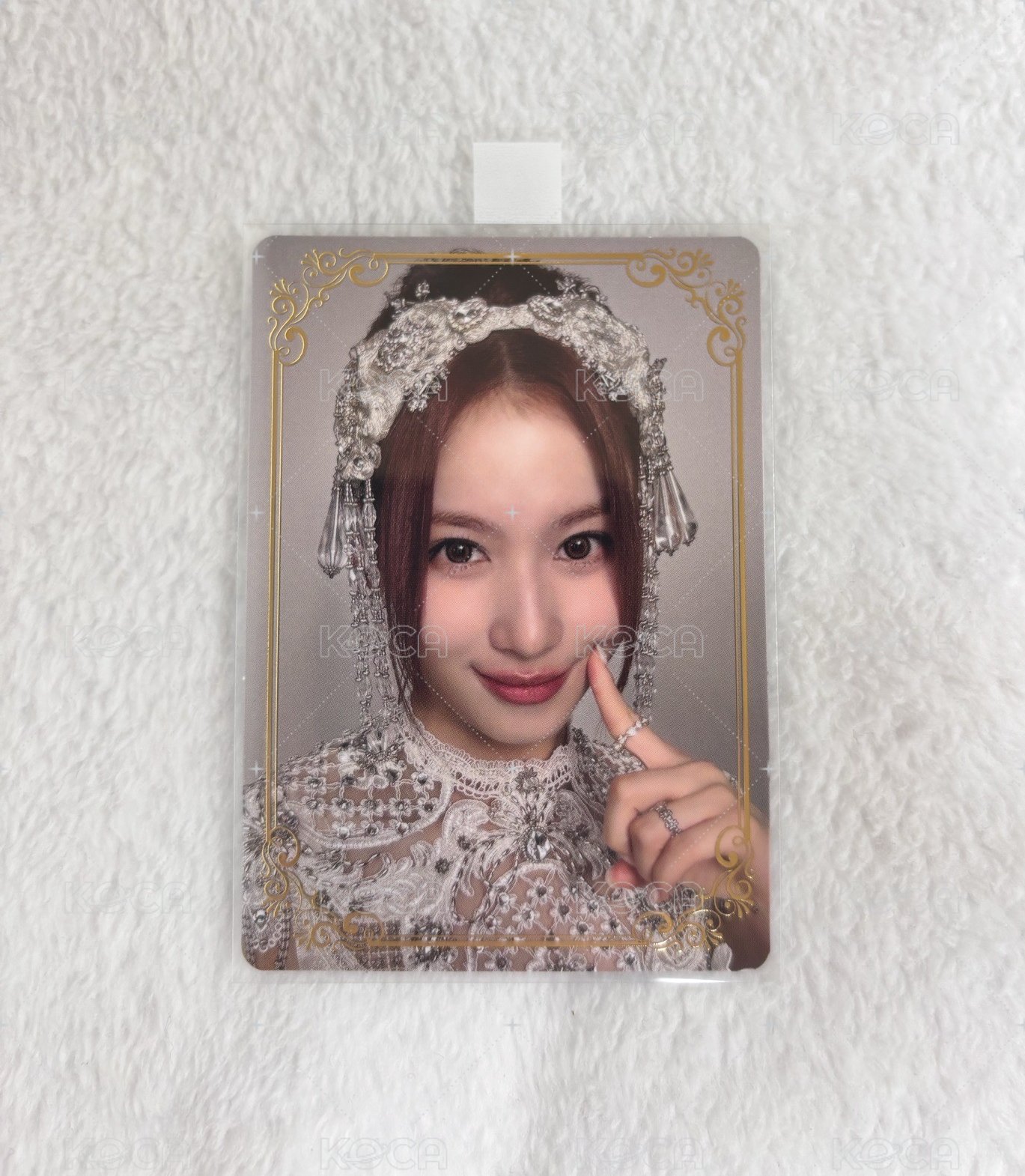 燙金卡搓臉紗