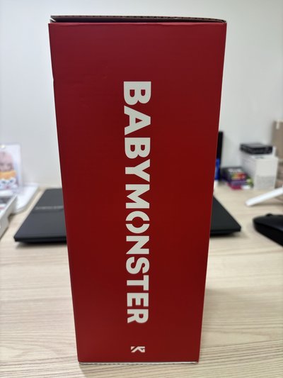 已拆 BABYMONSTER 手燈 有痕跡請看圖