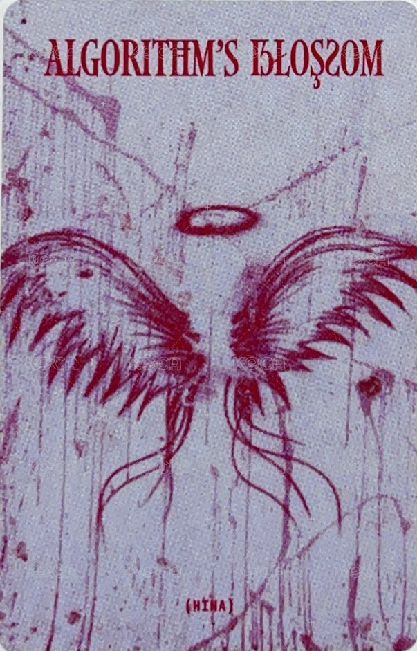 迷二 專輯卡 blossom ver. B 背面