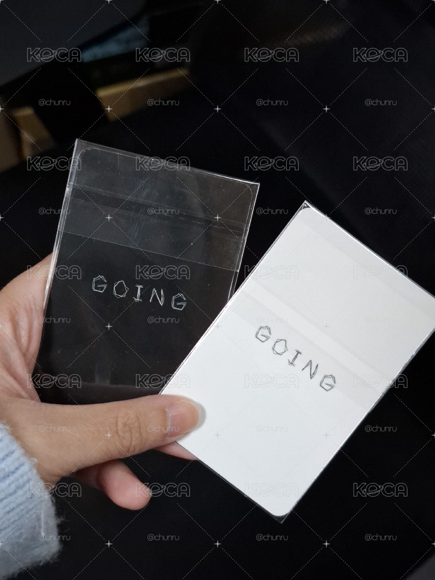 going雜誌DK小卡