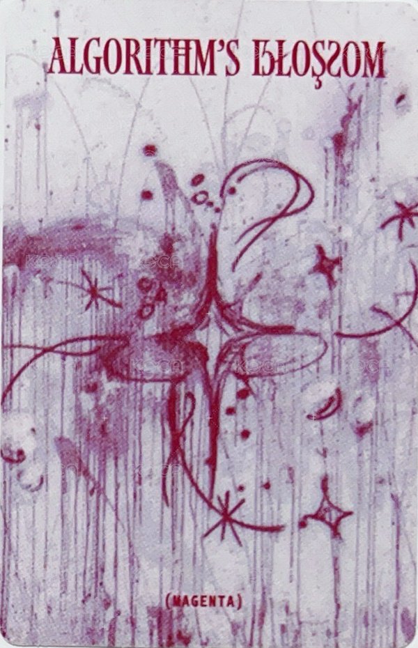 迷二 專輯卡 blossom ver. B 背面