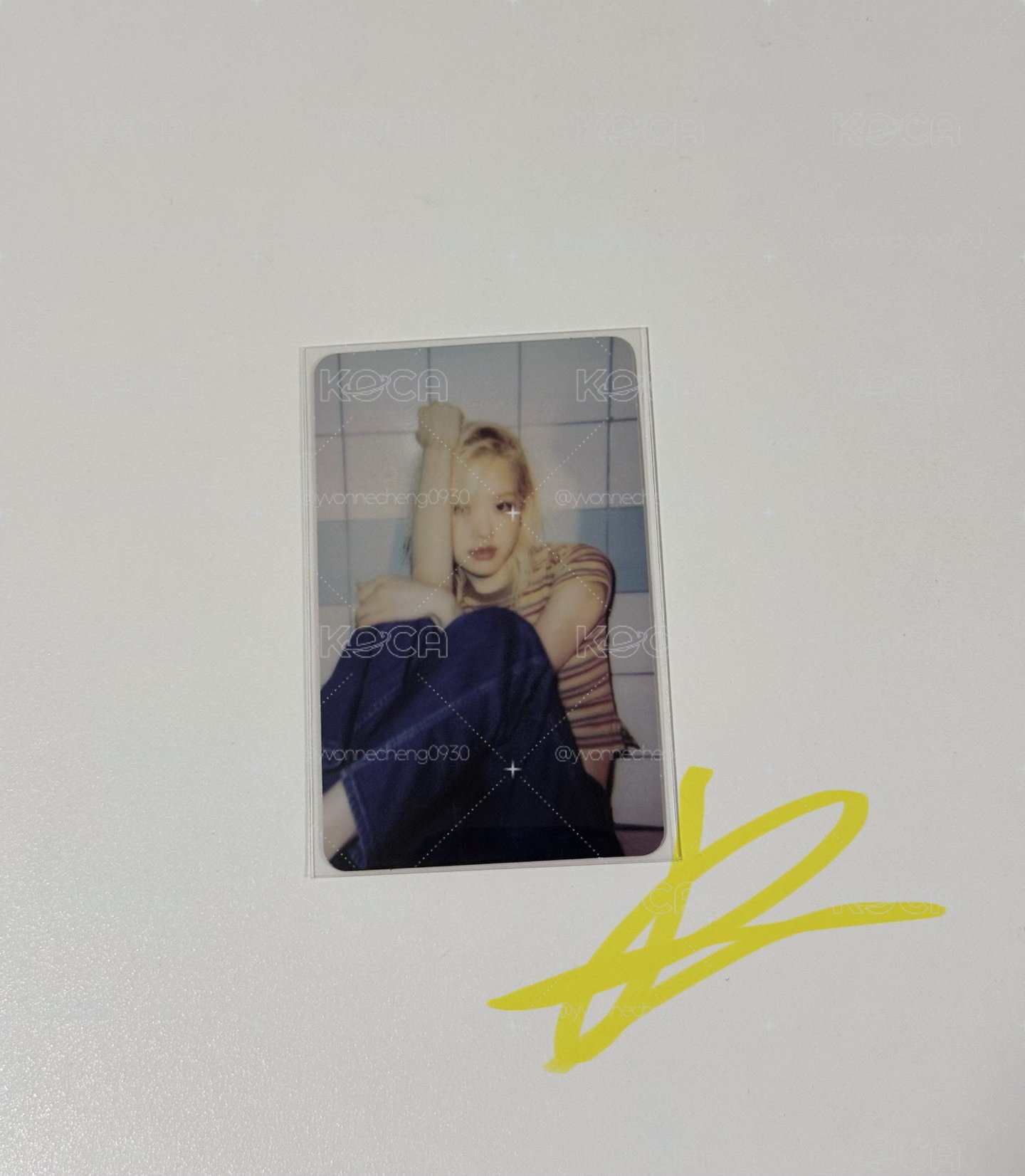 Rosé “rosie” 專輯卡