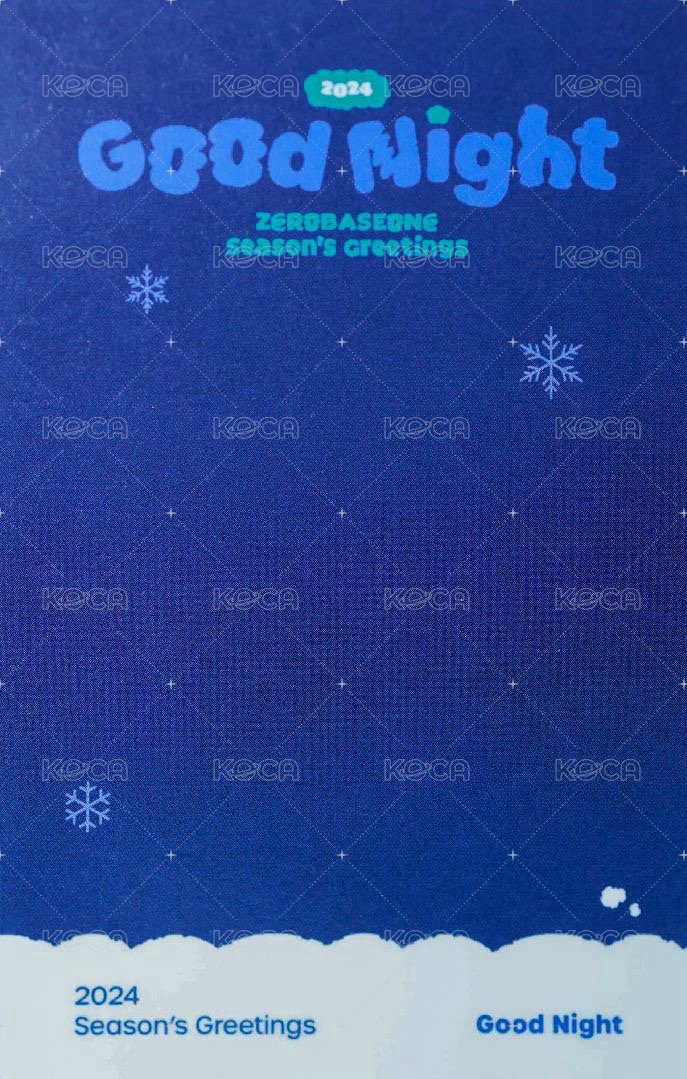 24'SG gm 特典卡 麋鹿 背面