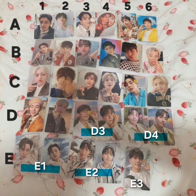 🌸區 SEVENTEEN 專卡 勝哲 淨漢 知秀 圓佑 碩珉 珉奎 順榮