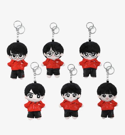 T1 Keria 10cm選手吊飾娃