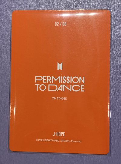 j-hope 號錫 PTDOS 隨機卡 LA場 (2/8)