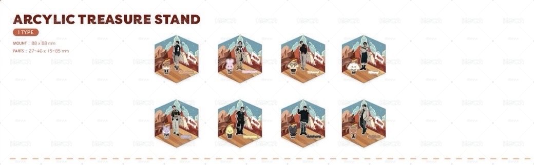 Ateez 崔傘 立牌