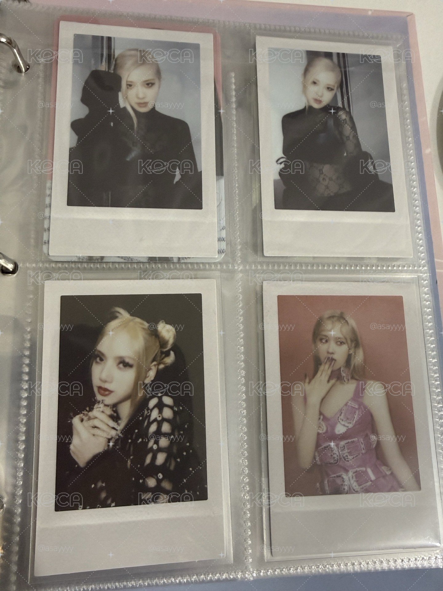 BLACKPINK小卡