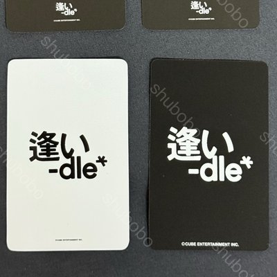 舒華、米妮 2025 日巡 隨機卡 i-dle  