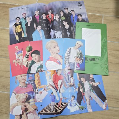 SEVENTEEN THE NAME 寫真書 寫真卡 海報 明信片