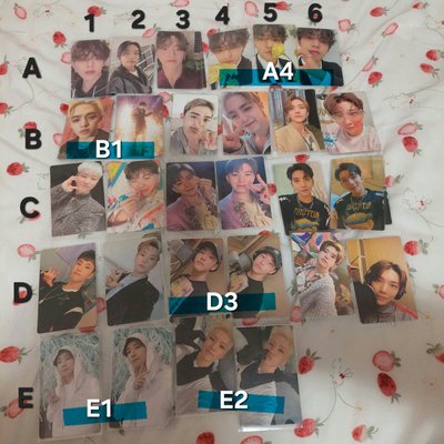 可單帶區 專卡 SEVENTEEN 勝哲 淨漢 知秀 順榮 圓佑 知勳 碩珉 珉奎 明浩 勝寛