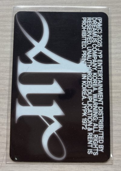 Itzy 禮志 Air 專卡 B ver.