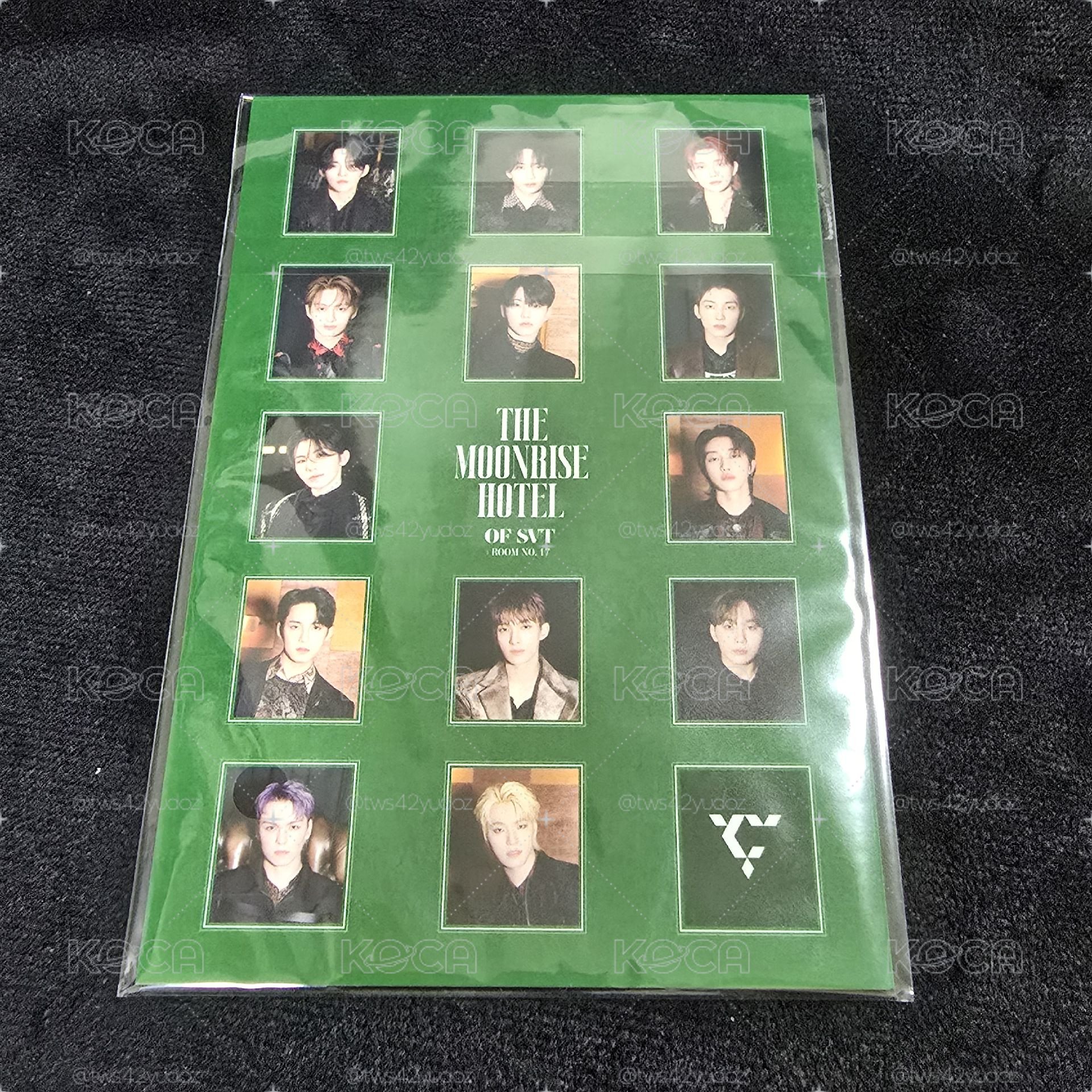 SEVENTEEN 會員禮明信片