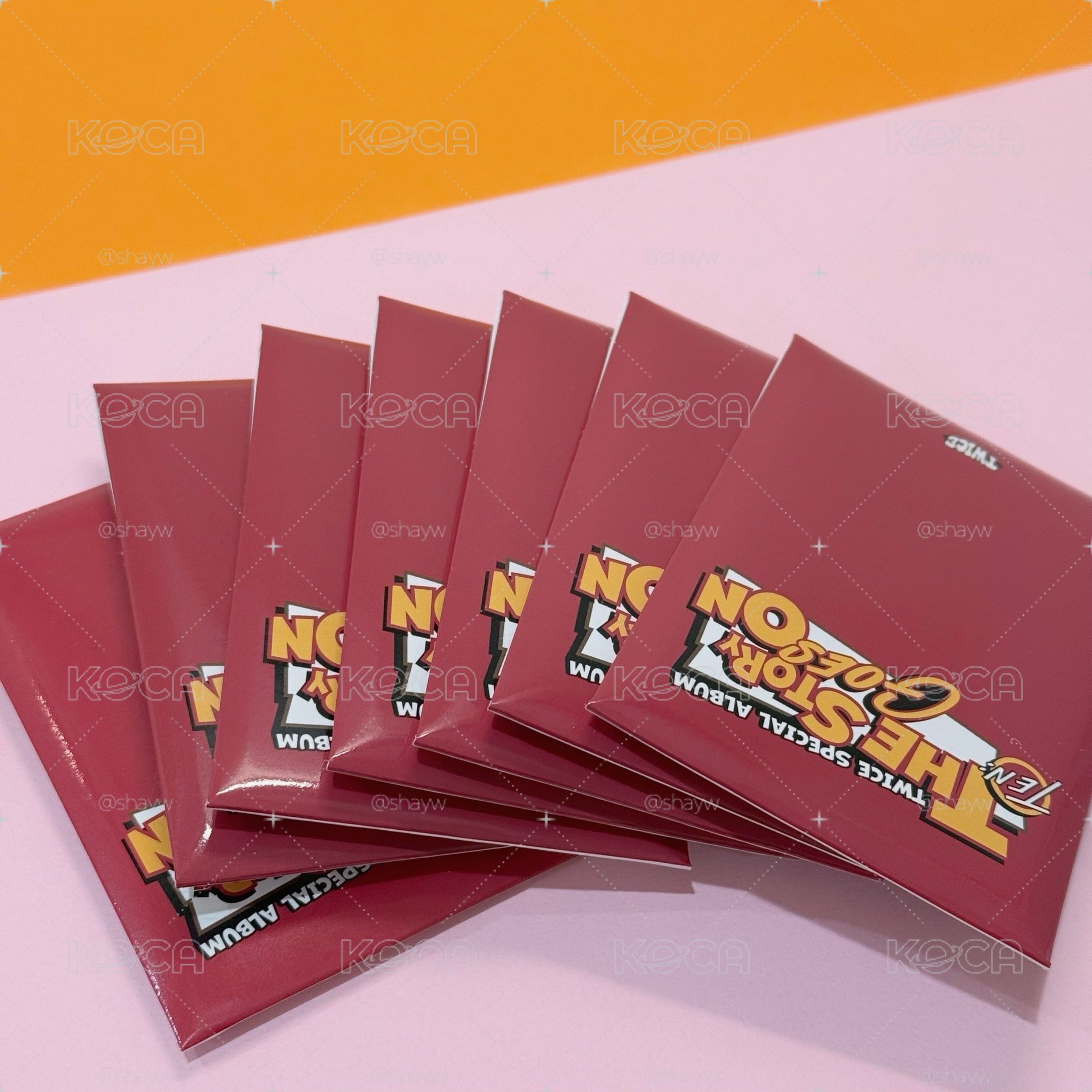 TWICE 特四 專輯卡 預售禮