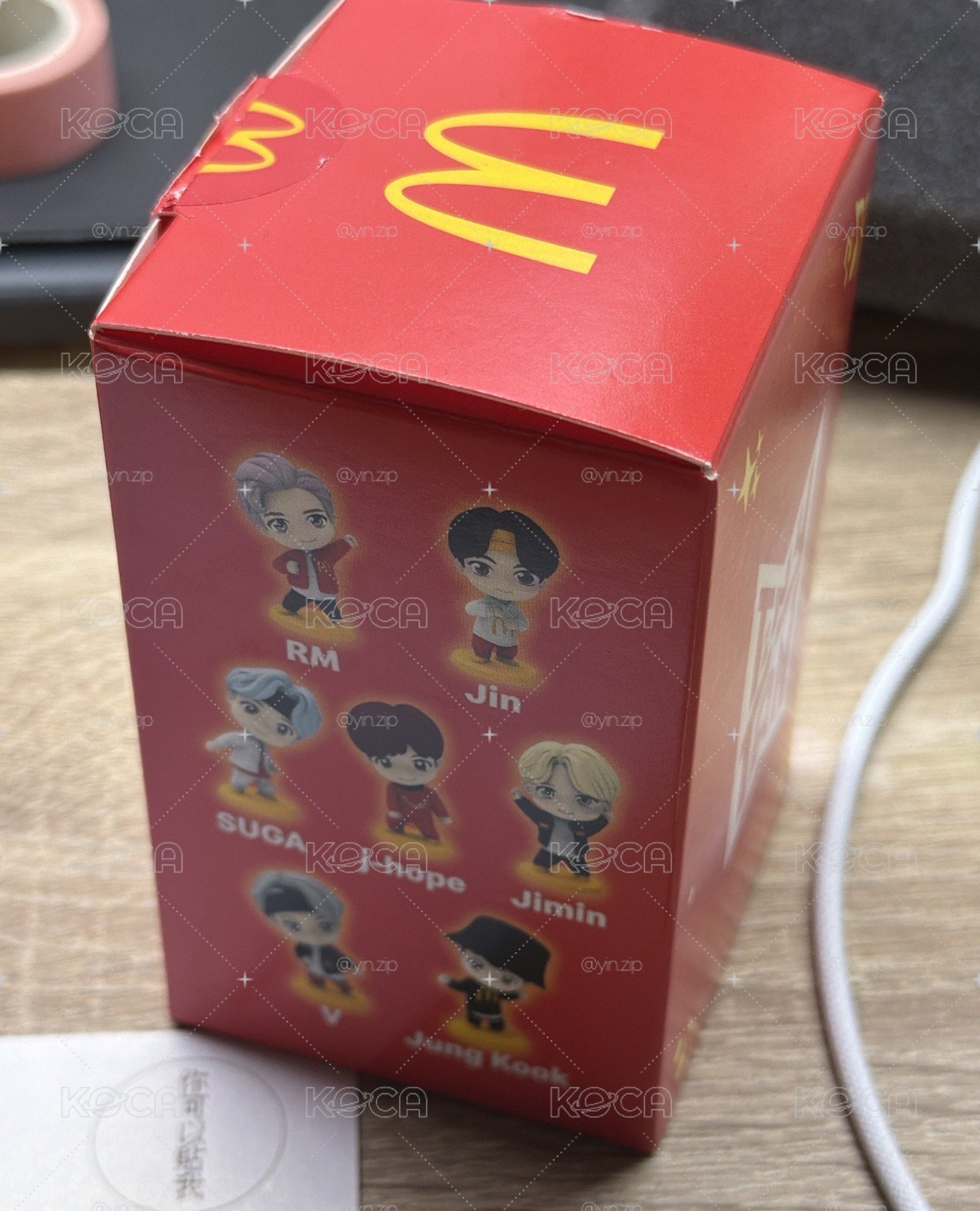 Jimin麥當勞盲盒