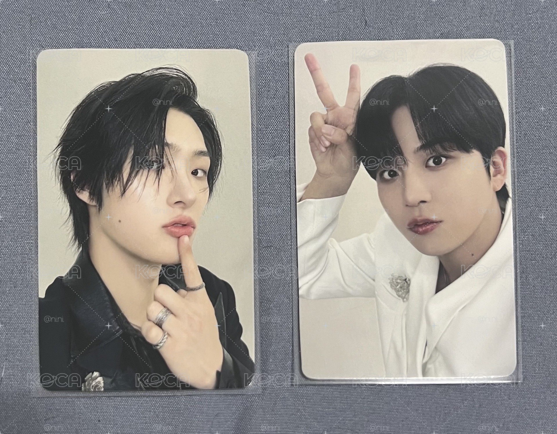 ATEEZ 旼琦/鍾浩 Ashes to Light ATEEZ JP FC 特典卡