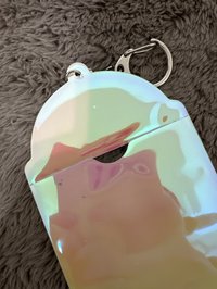 日巡卡套 背後小瑕