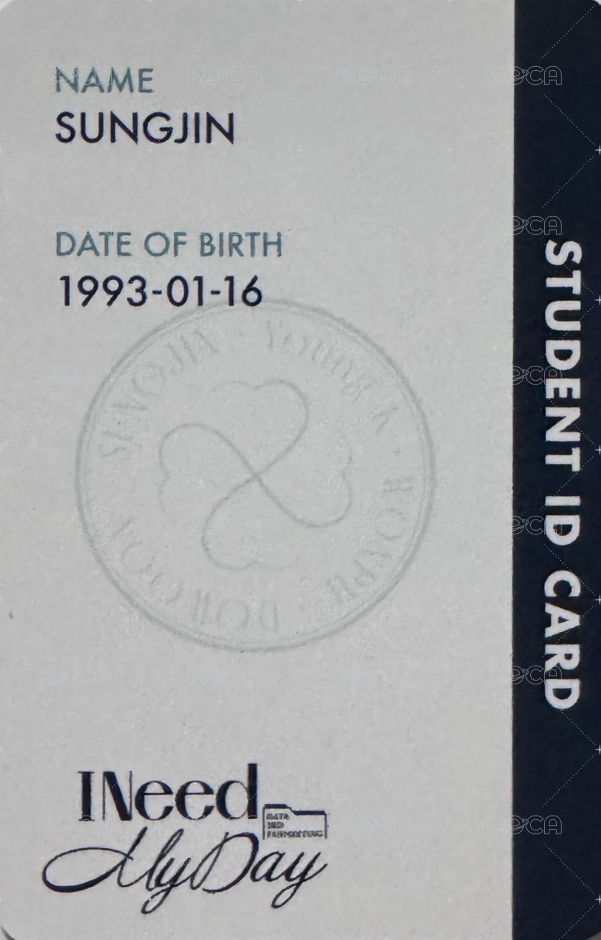 3rd FM Day2 入場卡 / 場限卡  背面