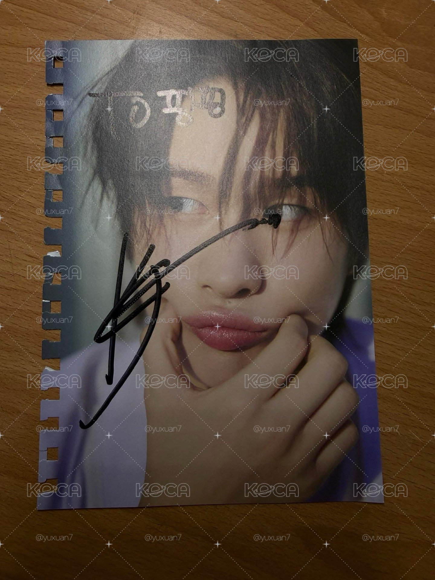 KYUNGMIN親簽