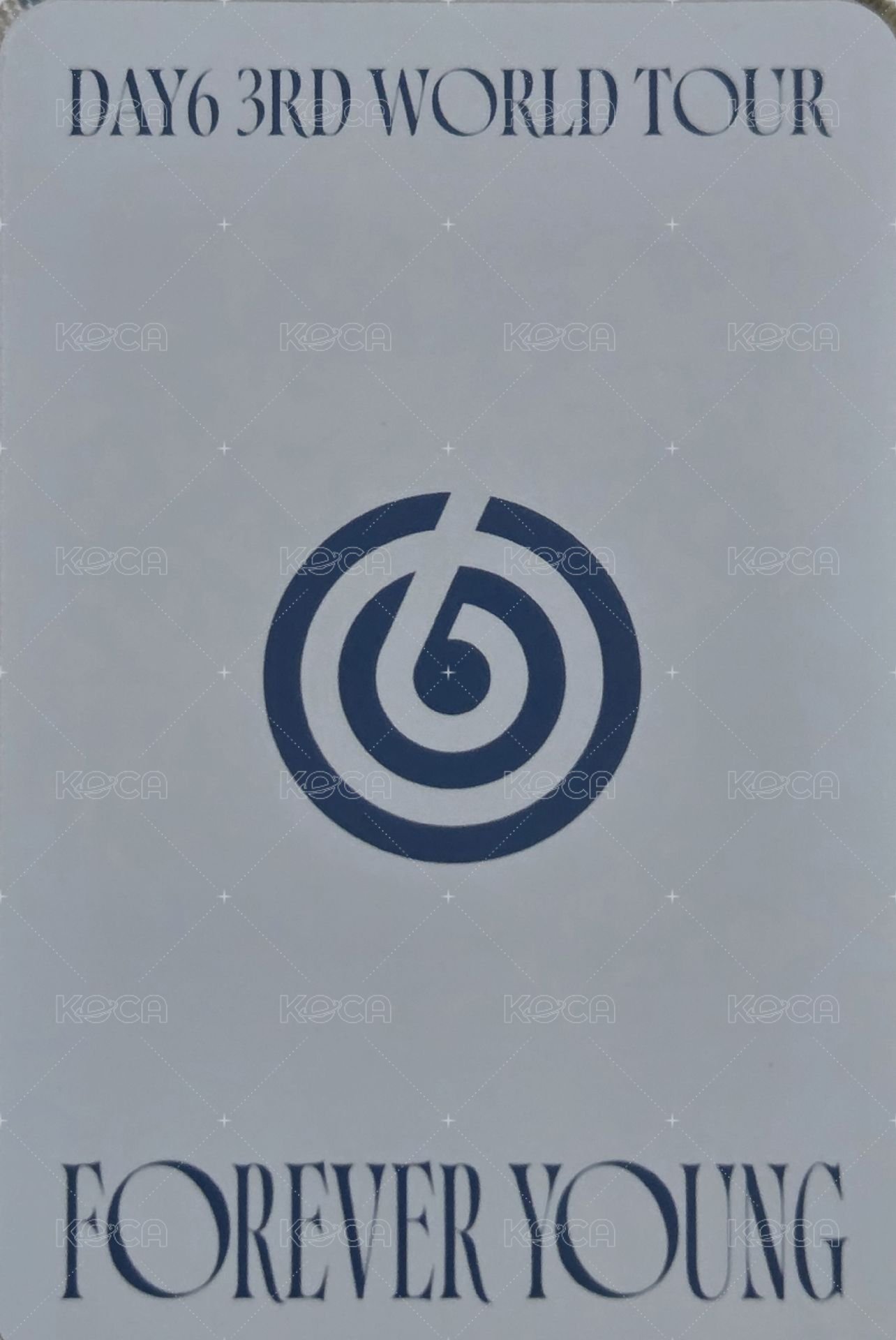3rd世巡 大田Day2 入場卡 / 場限卡  背面