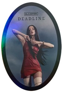 DEADLINE 專輯卡 黑版貼紙
