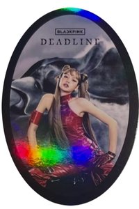 DEADLINE 專輯卡 黑版貼紙