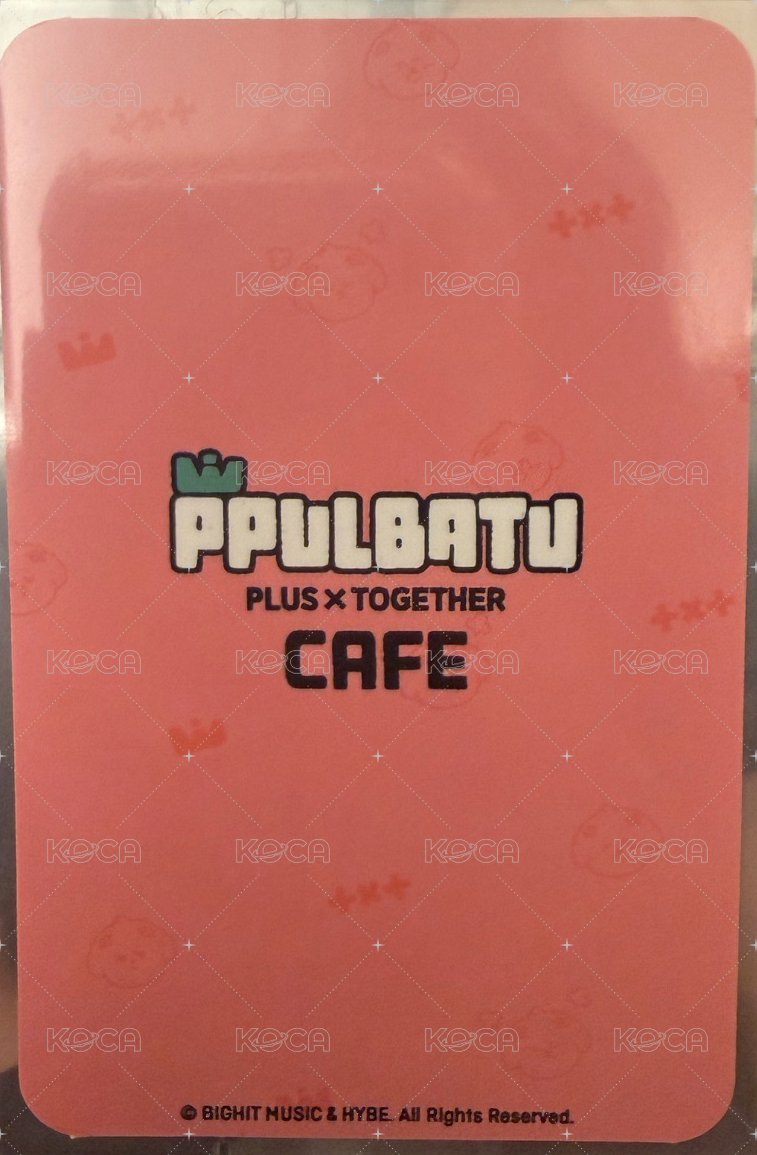 2025 PPULBATU CAFE wvs 周邊卡  背面