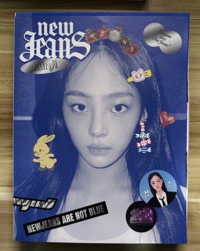 New Jeans Minji藍書 專輯 