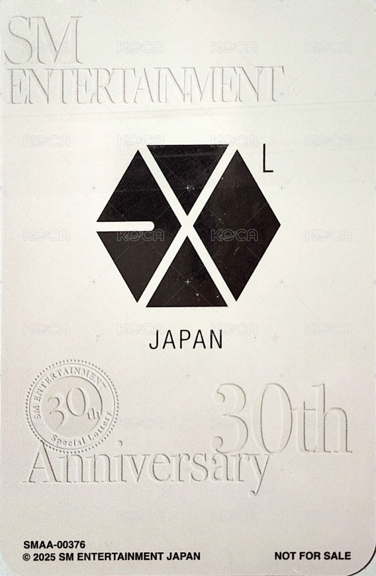 SMT LIVE 2025 抽選卡  背面